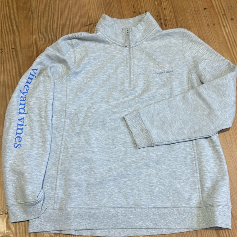 Vineyard Vines Grey 3/4 zip